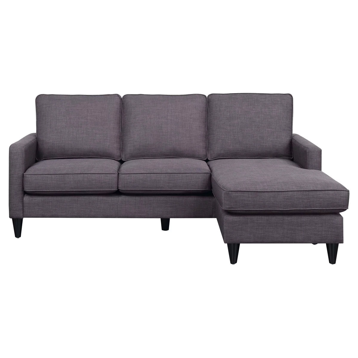 Charcoal Reversible Chaise Sectional W259035