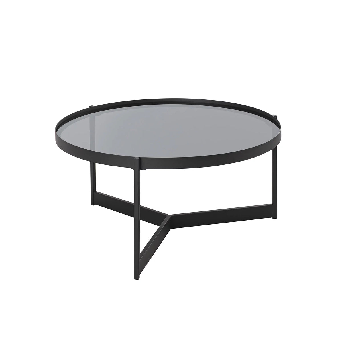 Metal and Glass Coffee Table T110485