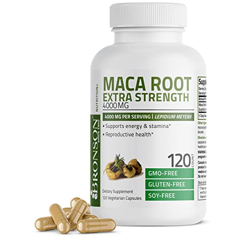 Maca Root 4000 MG 120 Vegetarian Capsules I43383