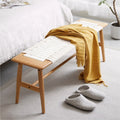 Natural Oak Wood Dining Bench O472