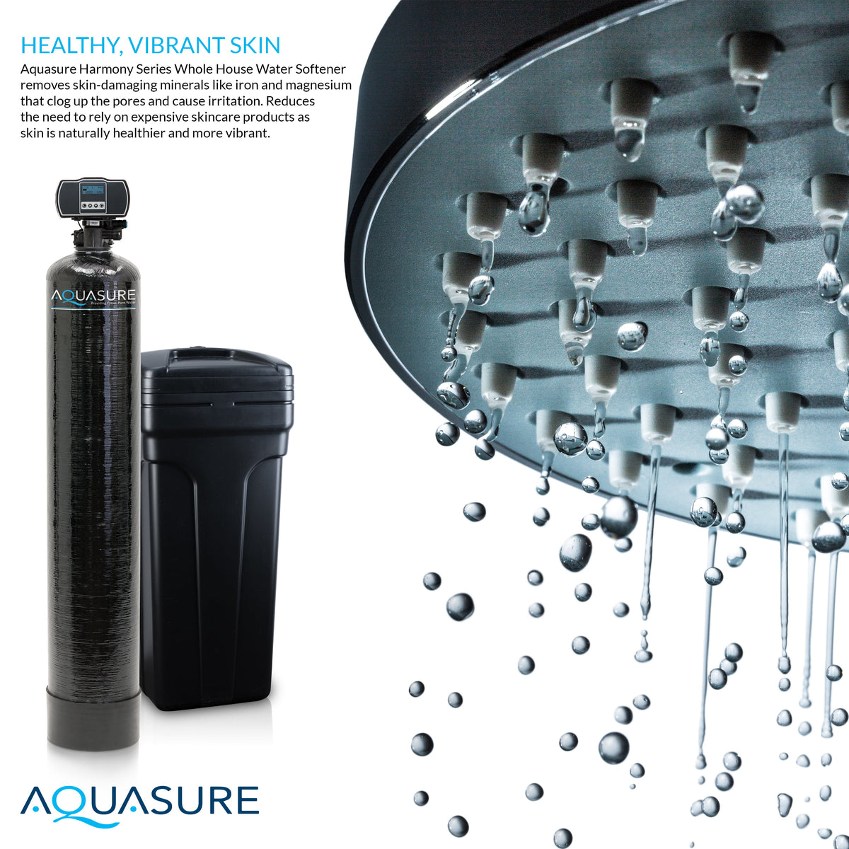 Whole House Water Softener Reverse Osmosis Drinking Water Filter Bundle 32,000 Grains B7921