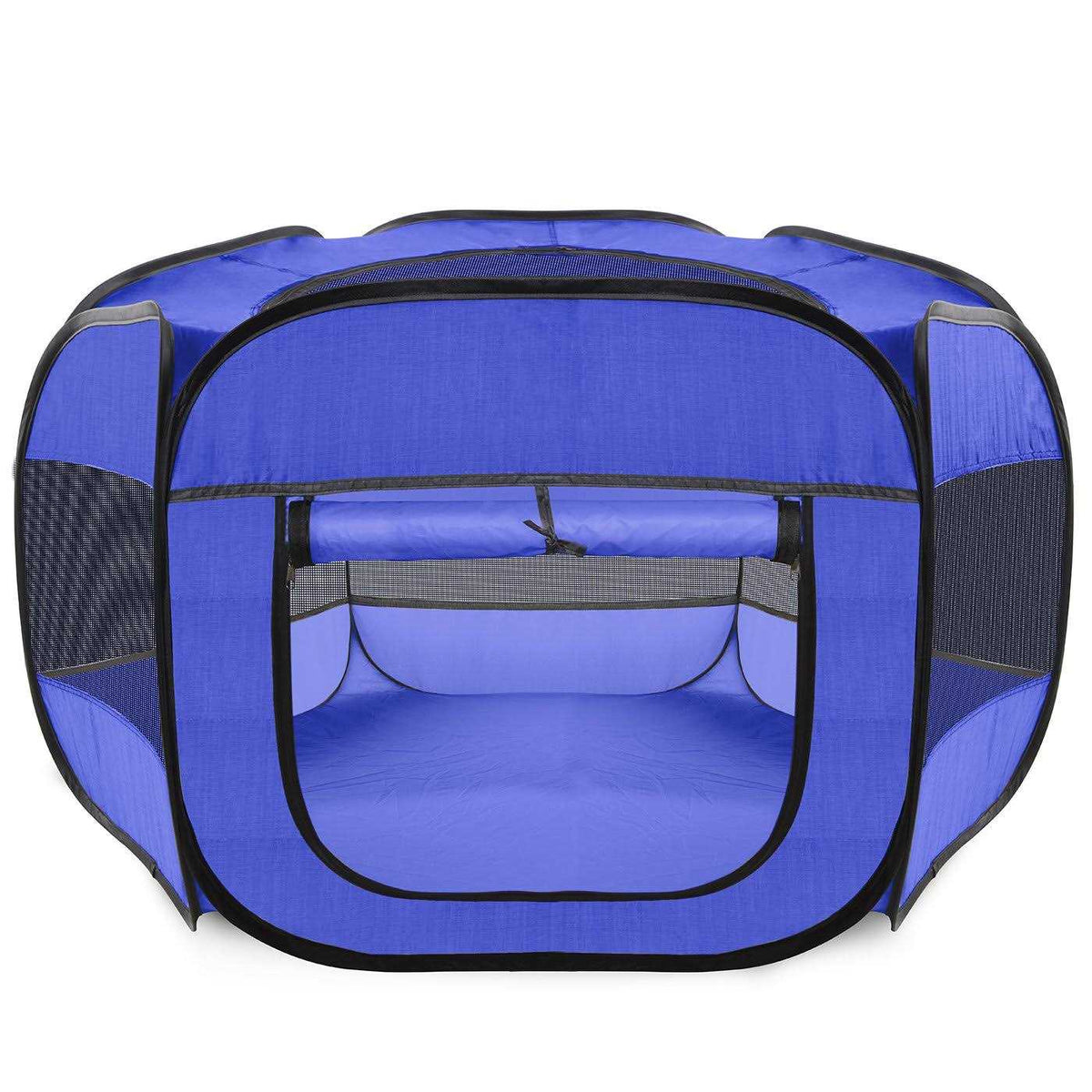 Portable Pet Playpen Dark Blue V246572