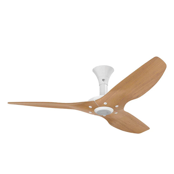 60 Ceiling Fan with Bamboo Blades and White Finish D56575