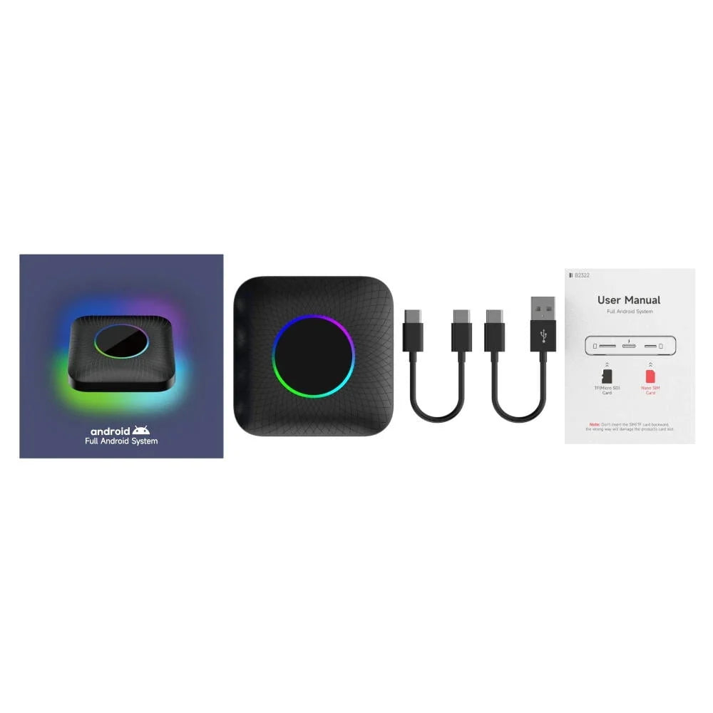Android 13 Wireless Android Auto & Apple CarPlay Smart Tv Box S704