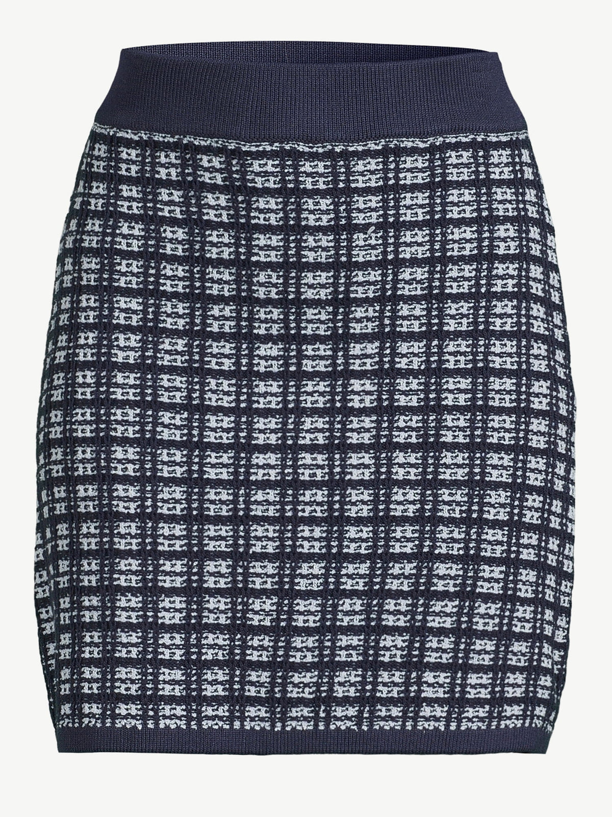 Tweed Mini Sweater Skirt P3703
