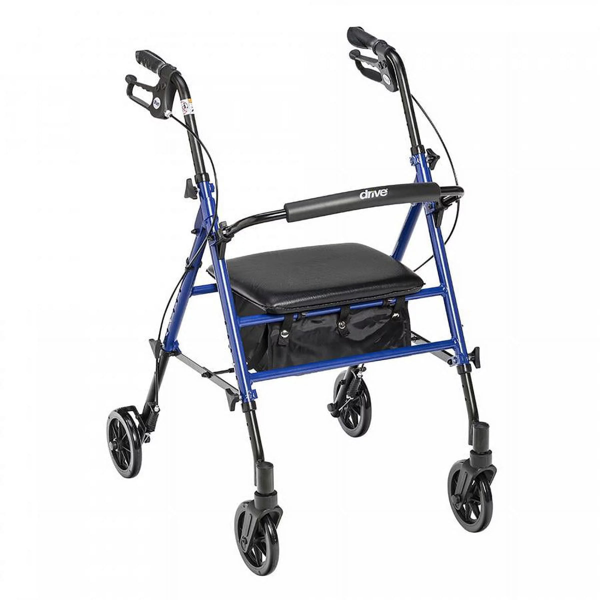 Blue 4-Wheel Rollator H801