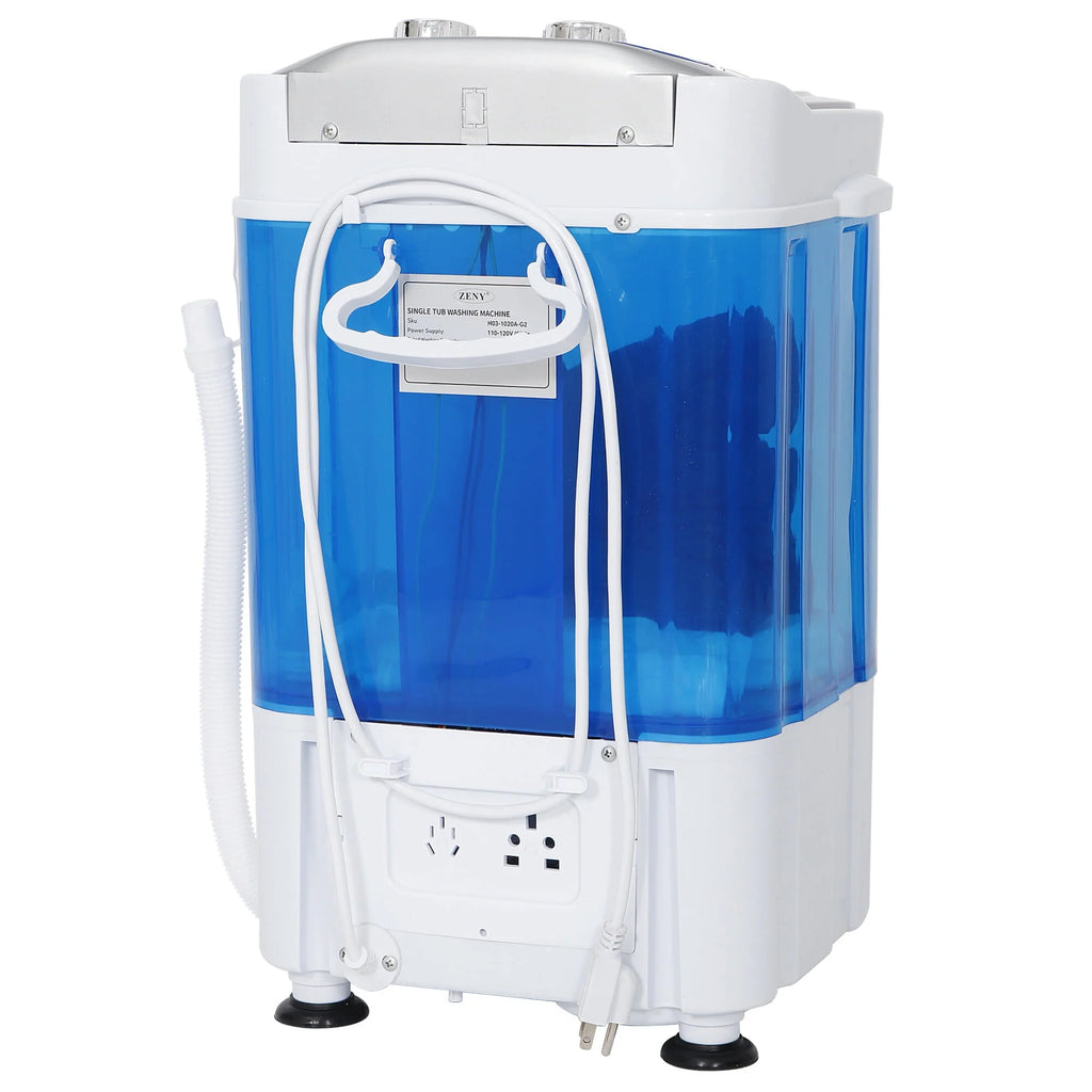 Compact Twin Tub Portable Washing Machine 13lbs L84937