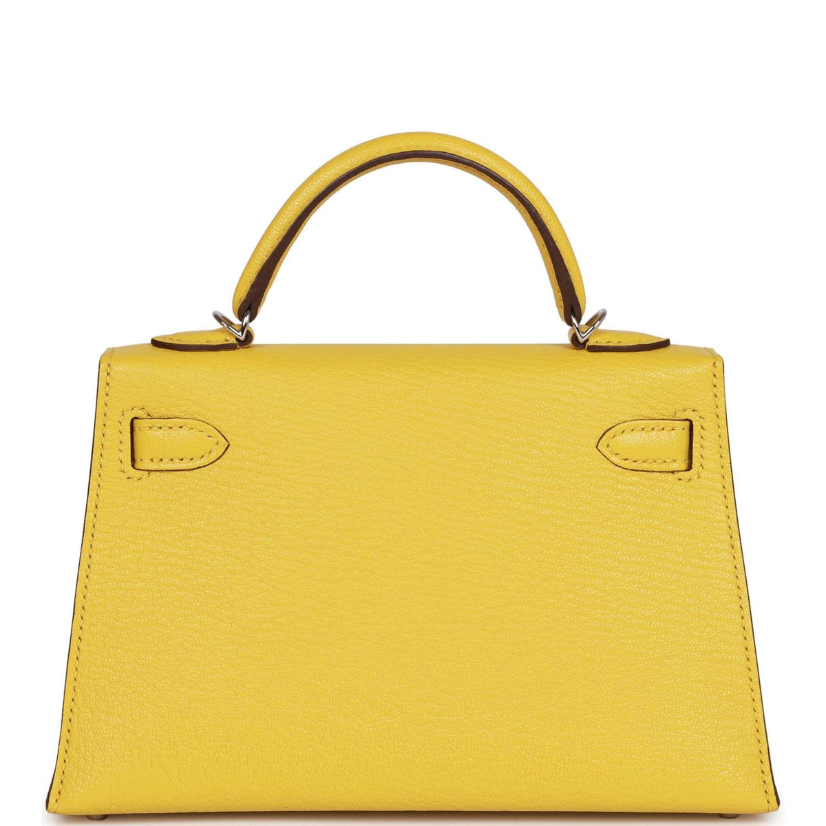 Jaune de Naples Verso Chèvre Palladium Hardware Bag U6881