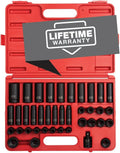 1/2 Inch Drive 39-Piece Impact Socket Set Q1553