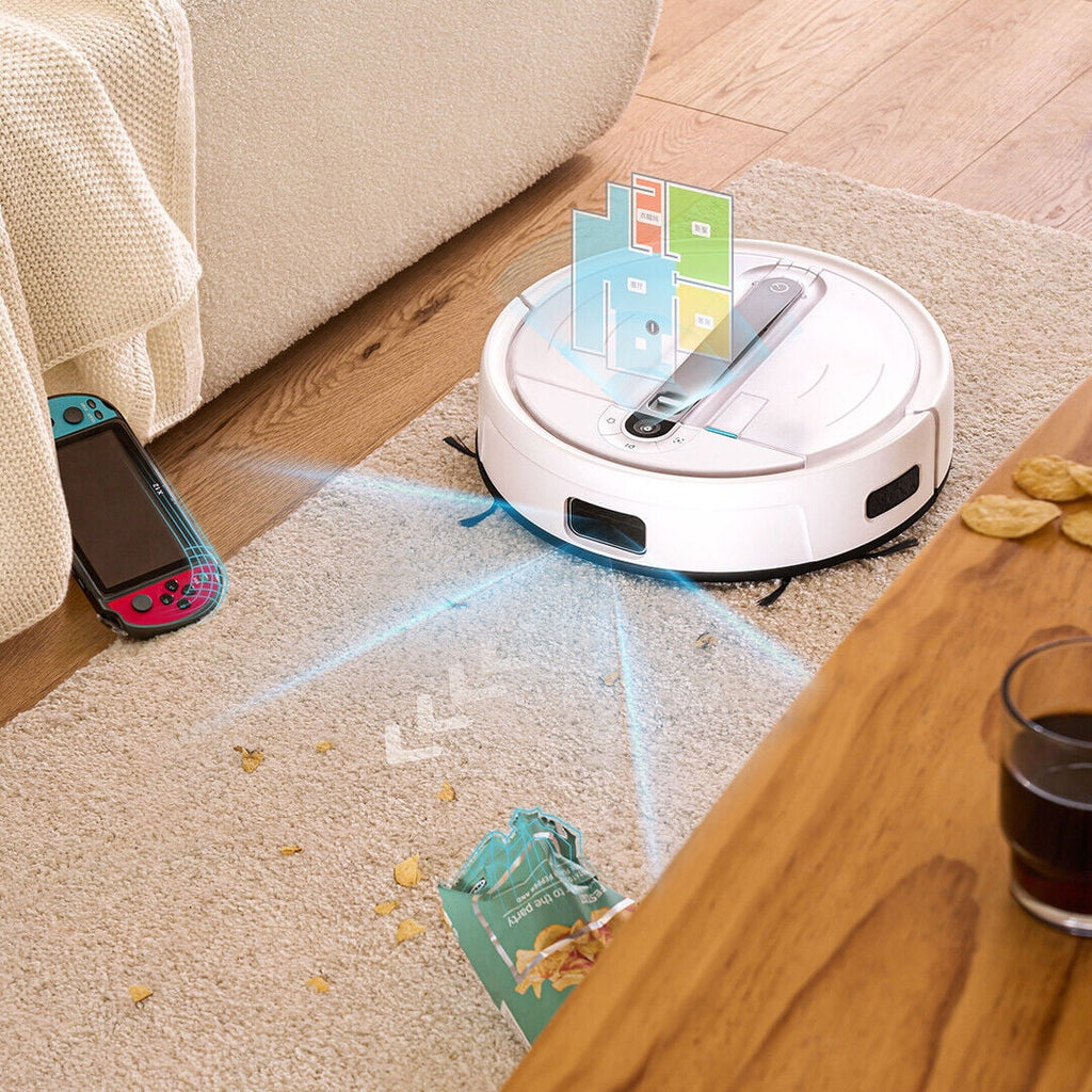 Robot Vacuum And Mop Combo Self Emptying Self-Drying Q48770