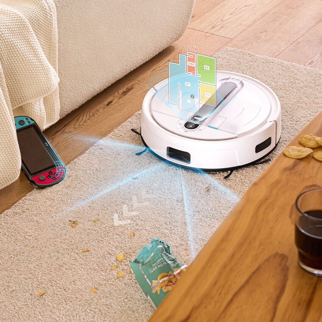 Robot Vacuum And Mop Combo Self Emptying Self-Drying Q48770