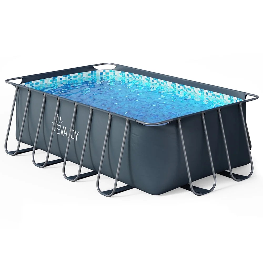 Rectangle Metal Frame Above Ground Swimming Pool R500
