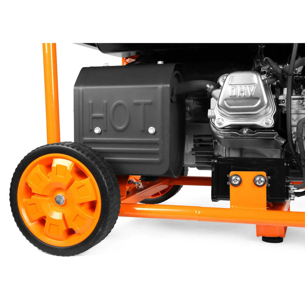 4375-Watt Dual Fuel Portable Generator with Wheel Kit L324