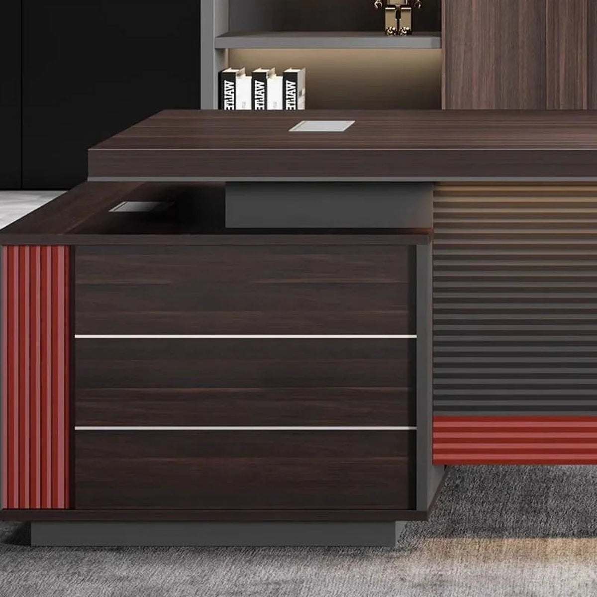 Executive Office Desk with Drawers U511