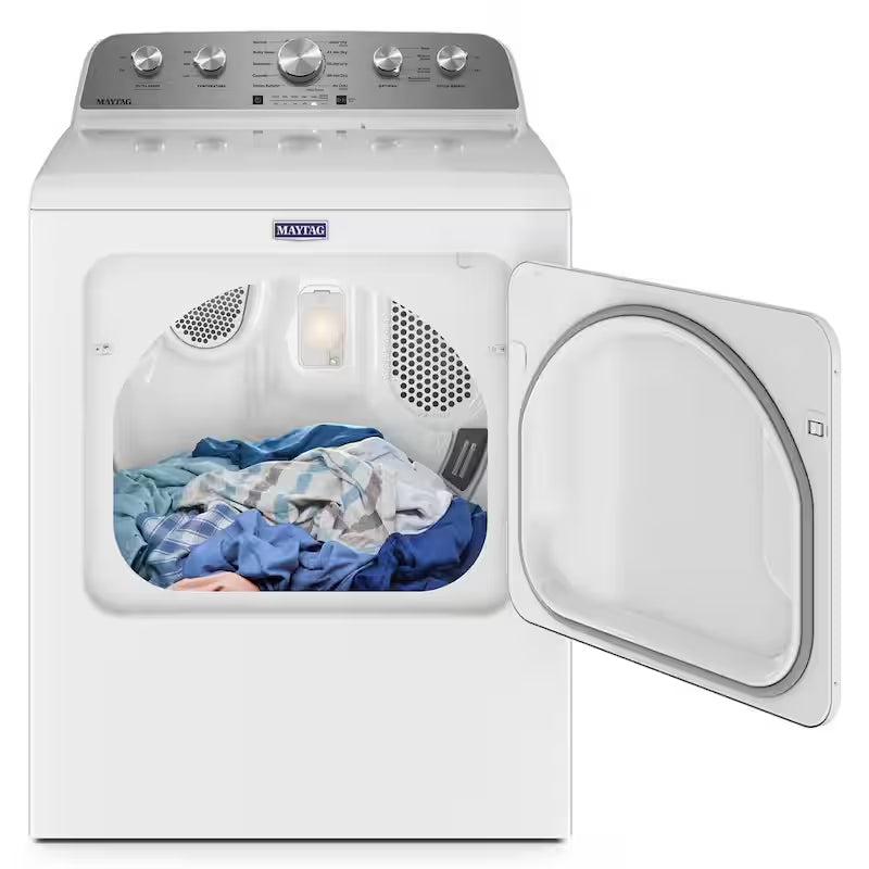 7.0 cu. ft. Vented Gas Dryer in White D99800