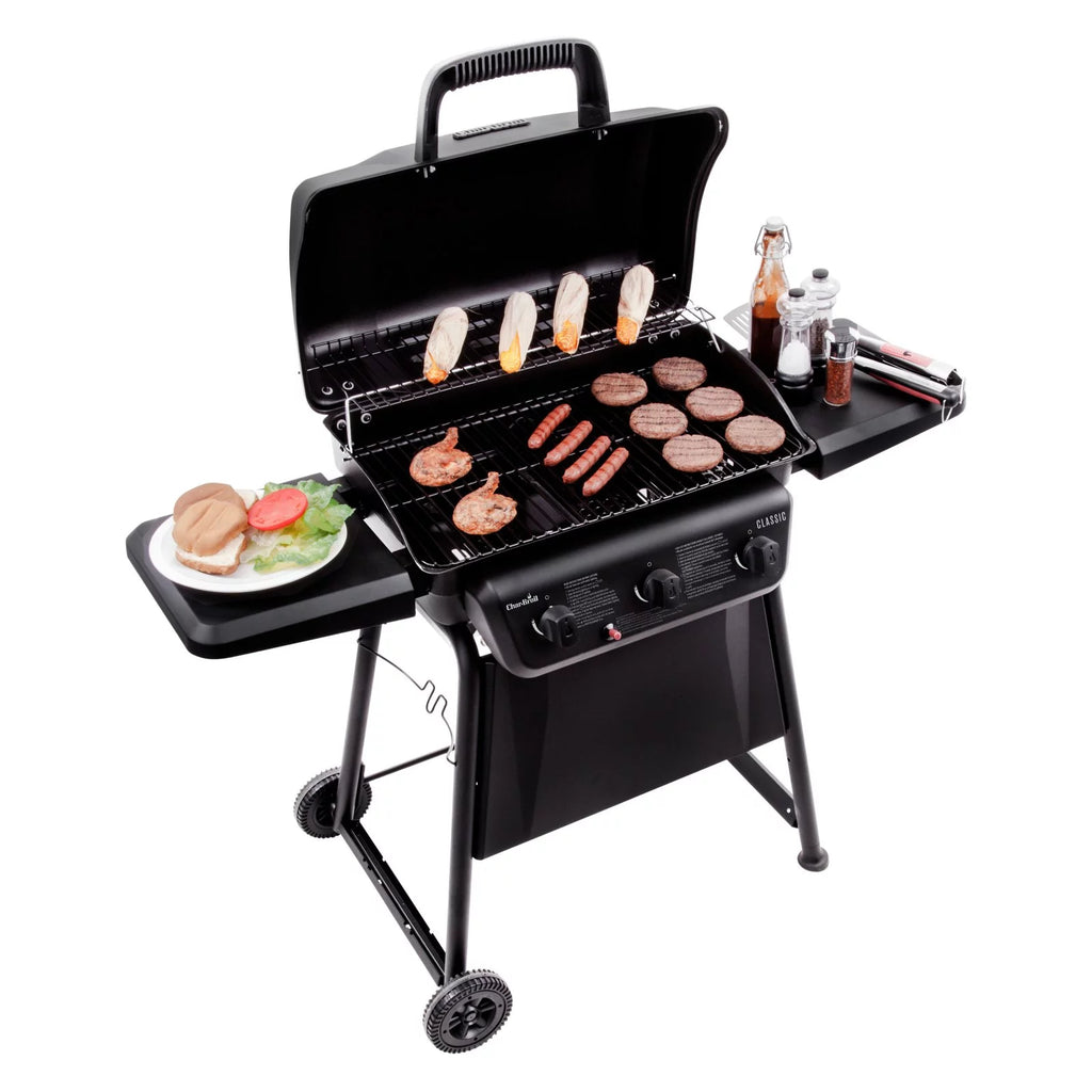 3-Burner Liquid Propane Gas Grill A476