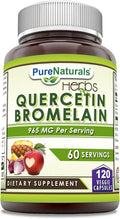 Quercetin with Bromelain 120 Veggie Capsules Supplement G7754
