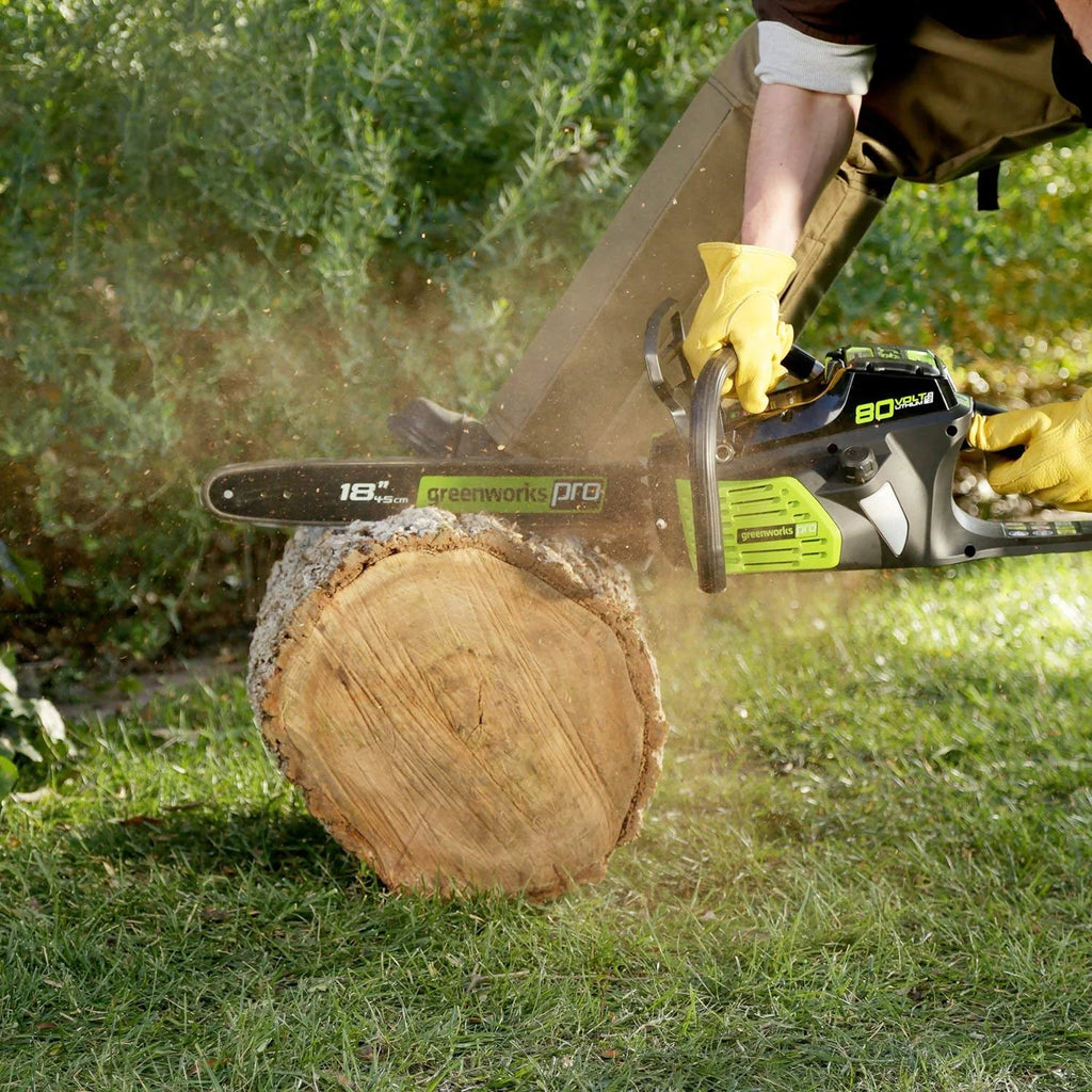 18-Inch 80V Cordless Lithium-Ion Chainsaw U1820