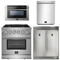 30 Inch Gas Range Refrigerator Microwave Drawer Dishwasher Y55093