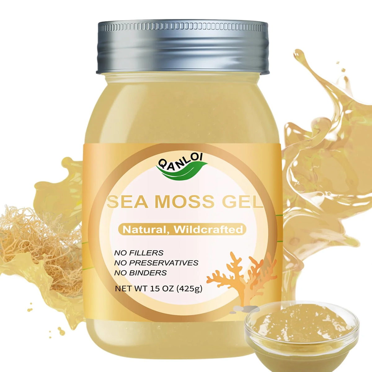 Organic Sea Moss Gel 15 oz L367