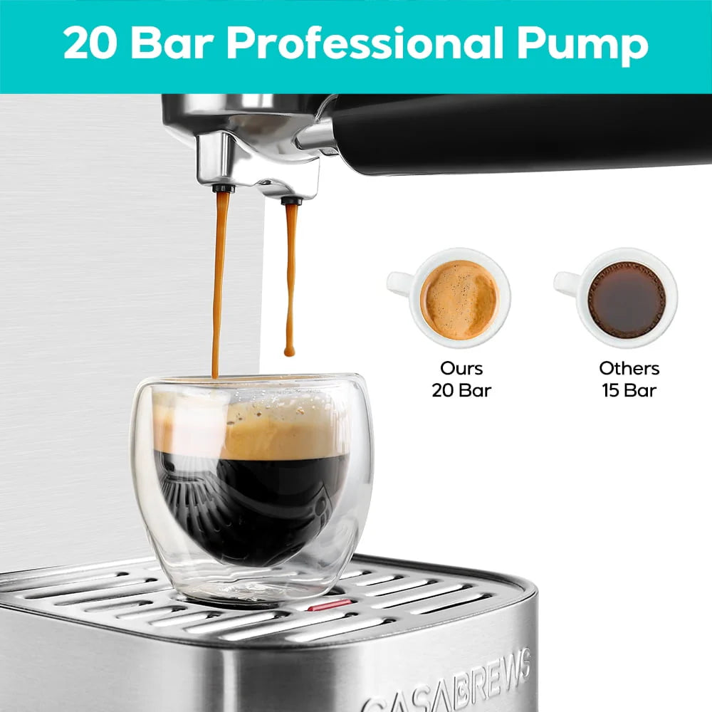 20 Bar Espresso Machine with Milk Frother F1693