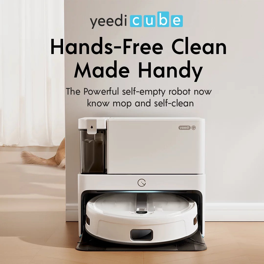 Robot Vacuum And Mop Combo Self Emptying Self-Drying Q48770