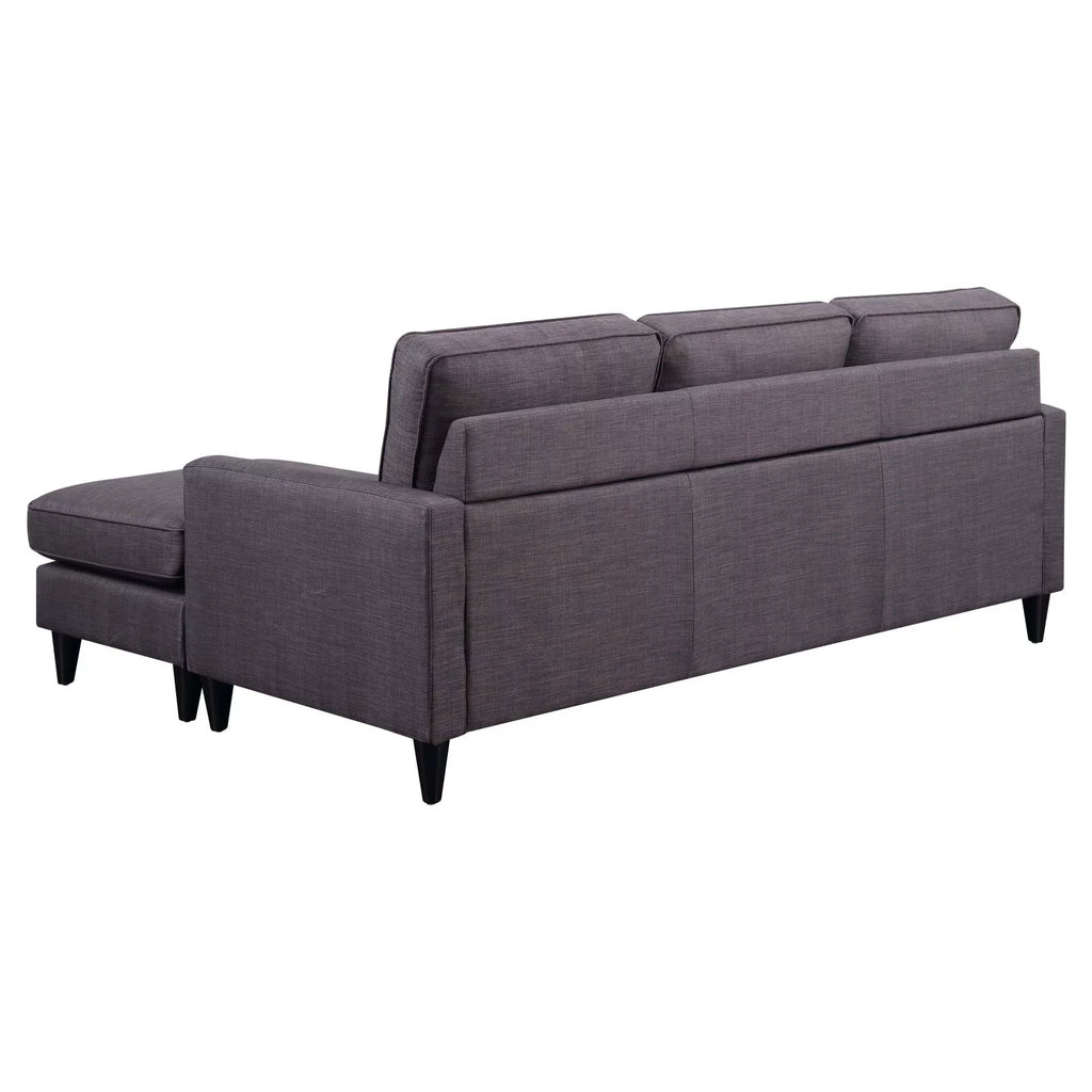 Charcoal Reversible Chaise Sectional W259035