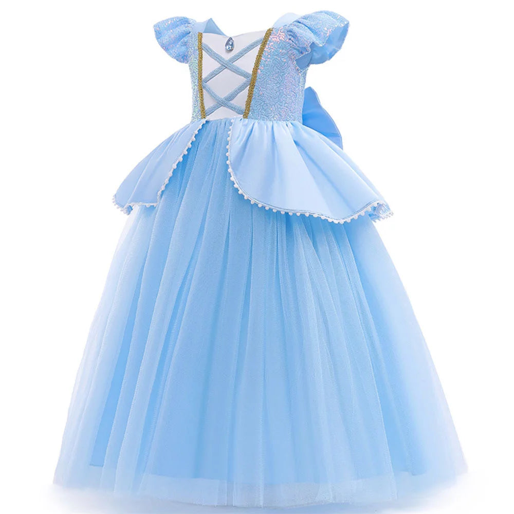 Blue Princess Costume Dress G9746