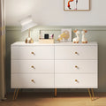 White 6 Drawer Dresser Z271104