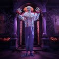 Hanging Scary Clown Decoration with LED Lights F31732