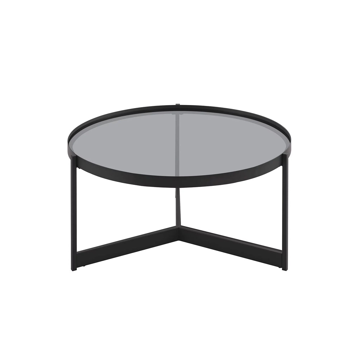 Metal and Glass Coffee Table T110485