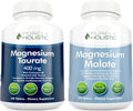 Magnesium Taurate 400mg + Magnesium Malate 400mg 270 + 270 Vegetarian Tablets N657039