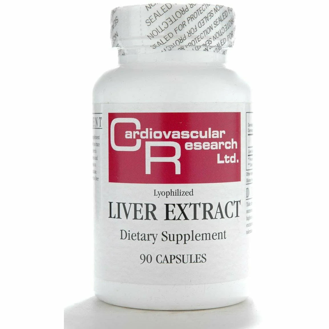 Liver Extract 550 mg 90 Capsules X424