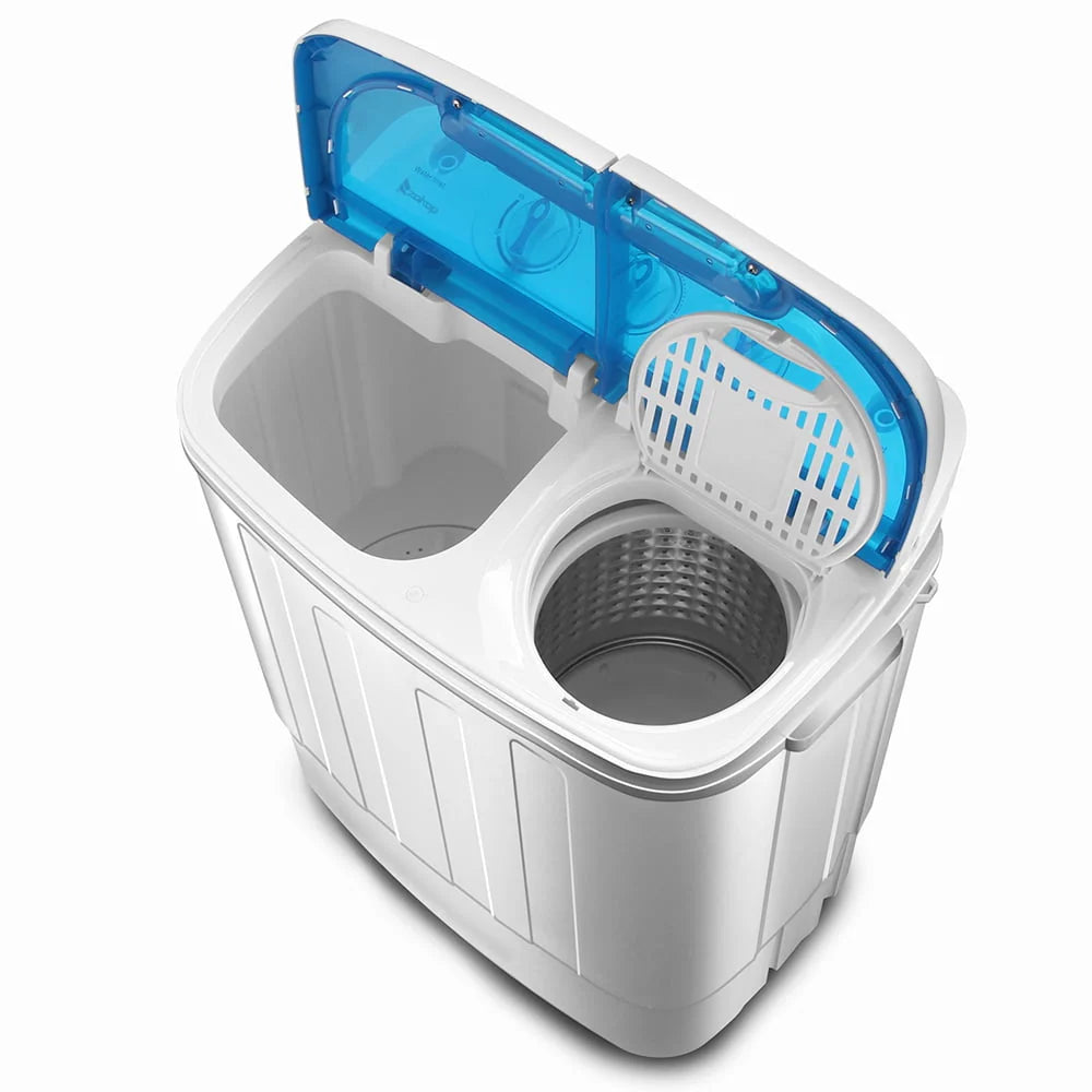 Portable Mini Compact Twin Tub 13.4lb Washing Machine I599