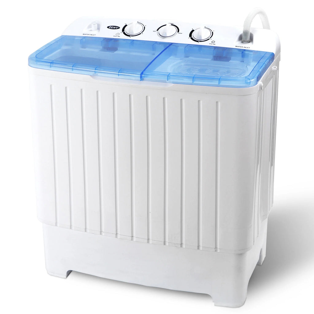 Compact Twin Tub Portable Washing Machine 13lbs L84937