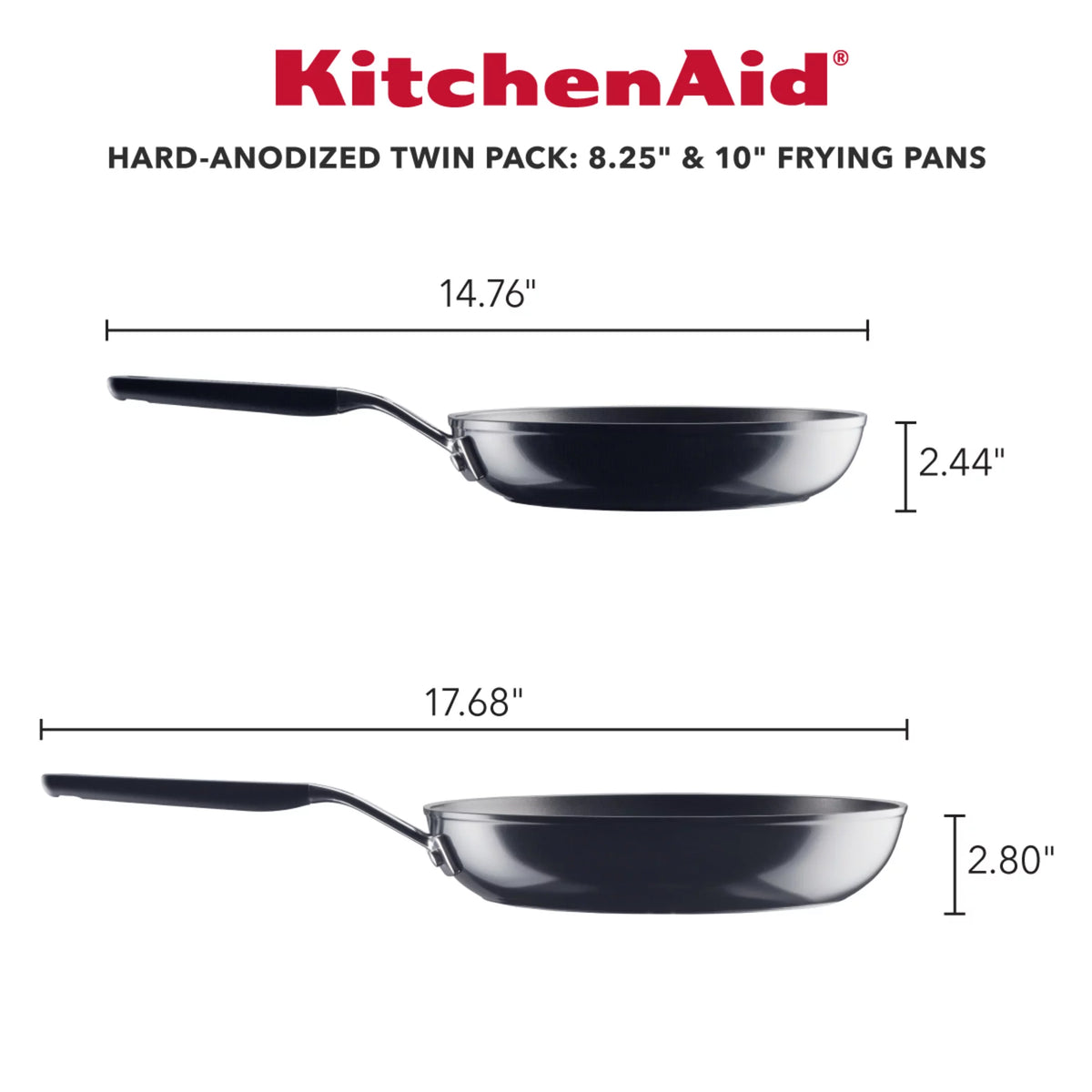 8.25 inch and 10 inch Nonstick Frying Pan Set I1808