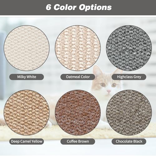 71x15.8 Thickened Cat Wall Climbing Carpet with 16 Fixed Nails L262761