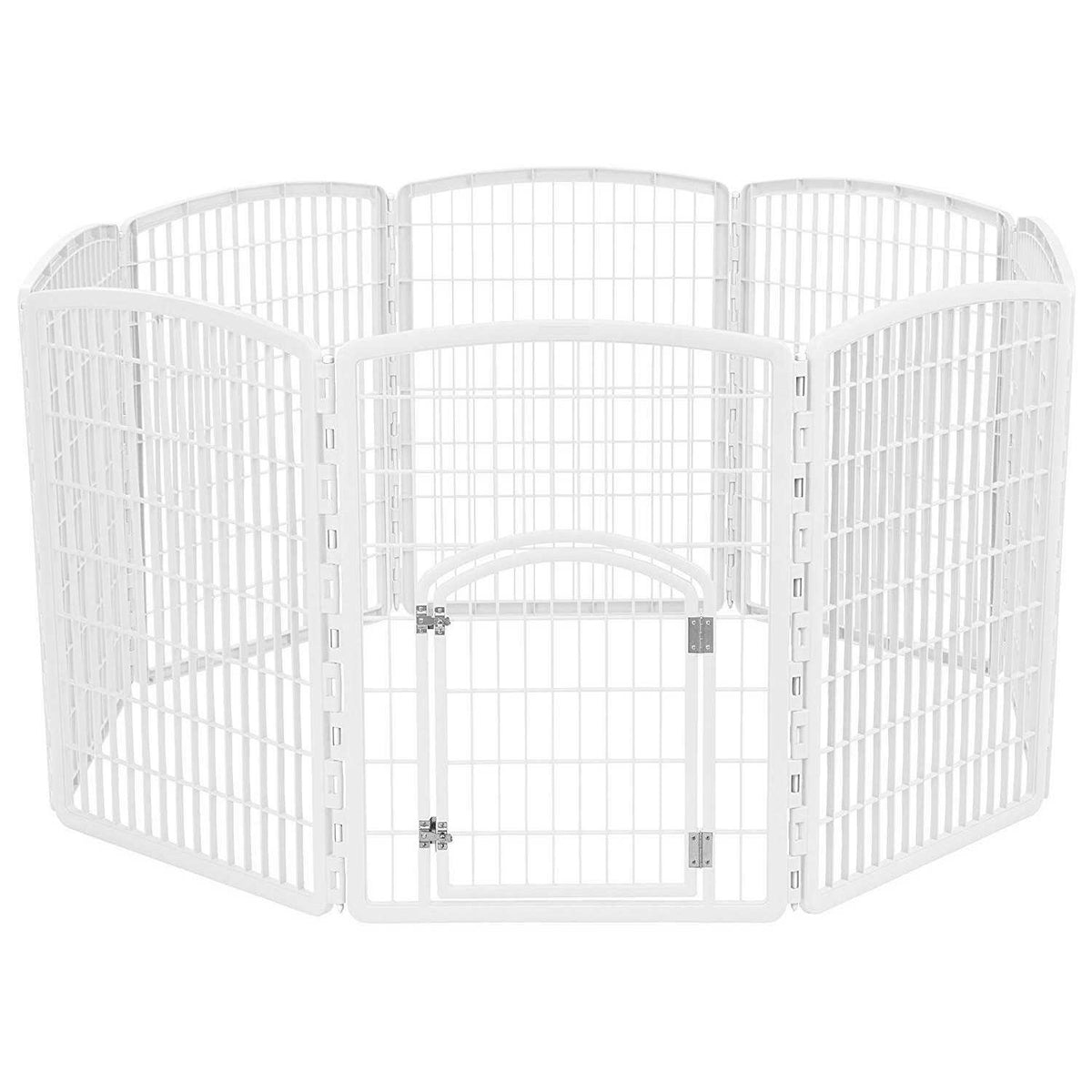 8-Panel Pet Playpen with Door A13801
