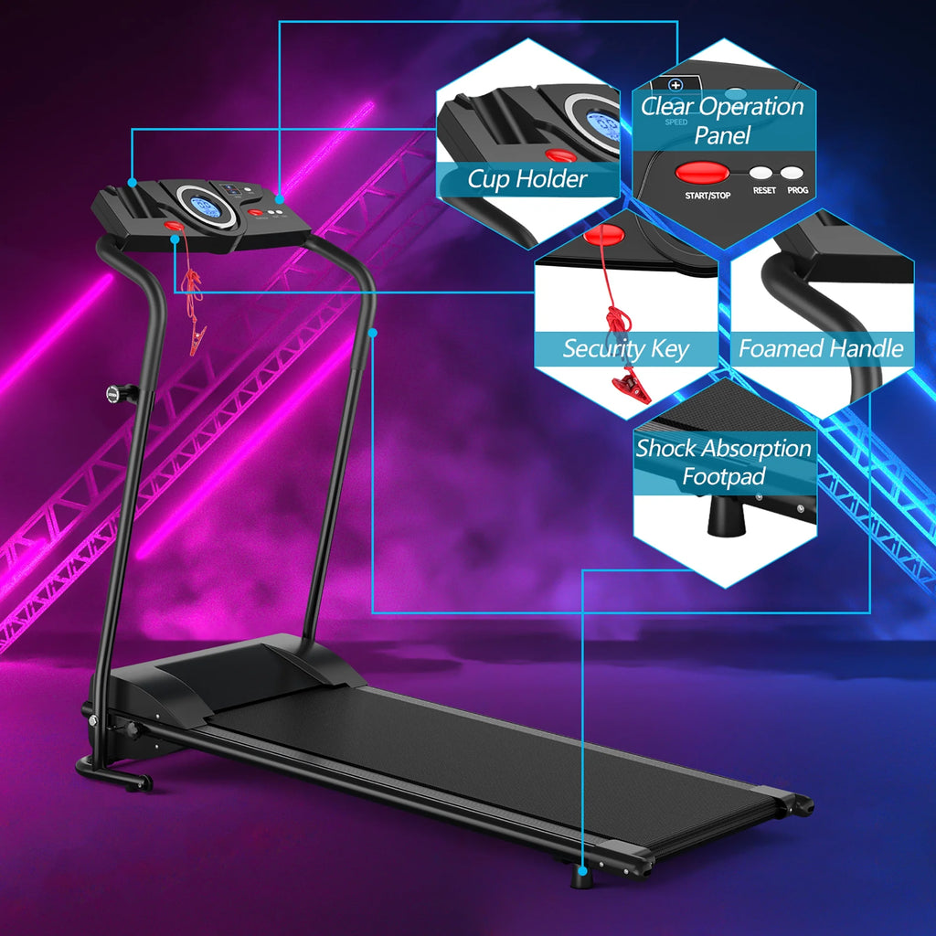 1HP Electric Folding Treadmill M24038