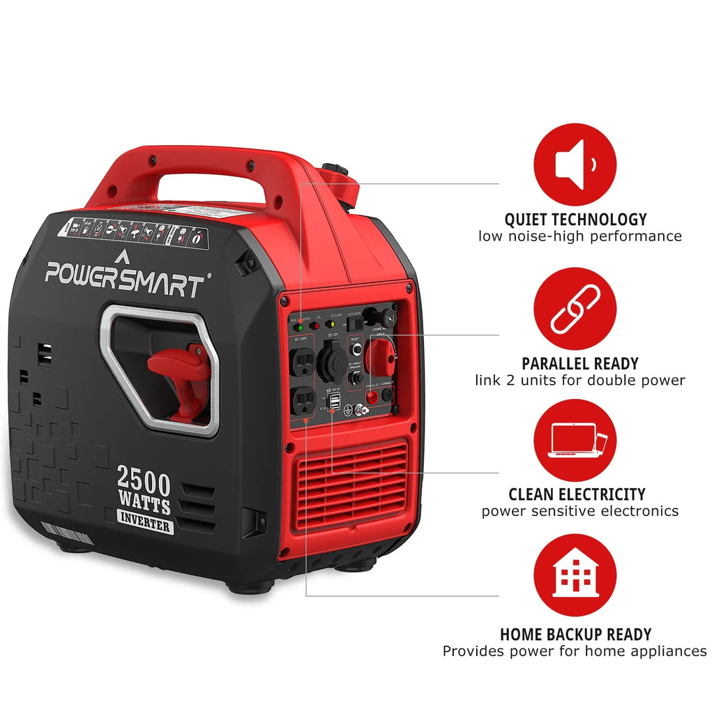 2500W Portable Inverter Gas Generator Q528