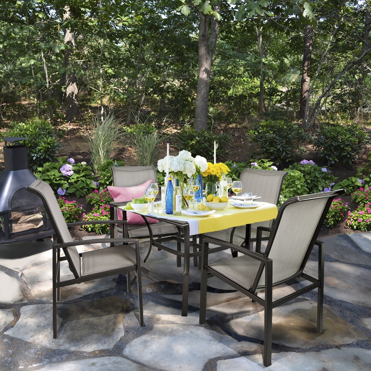 5-Piece Outdoor Patio Dining Set L381037