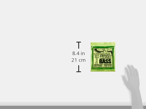 Nickel Wound Bass Guitar Strings, 50-105 Gauge J706343