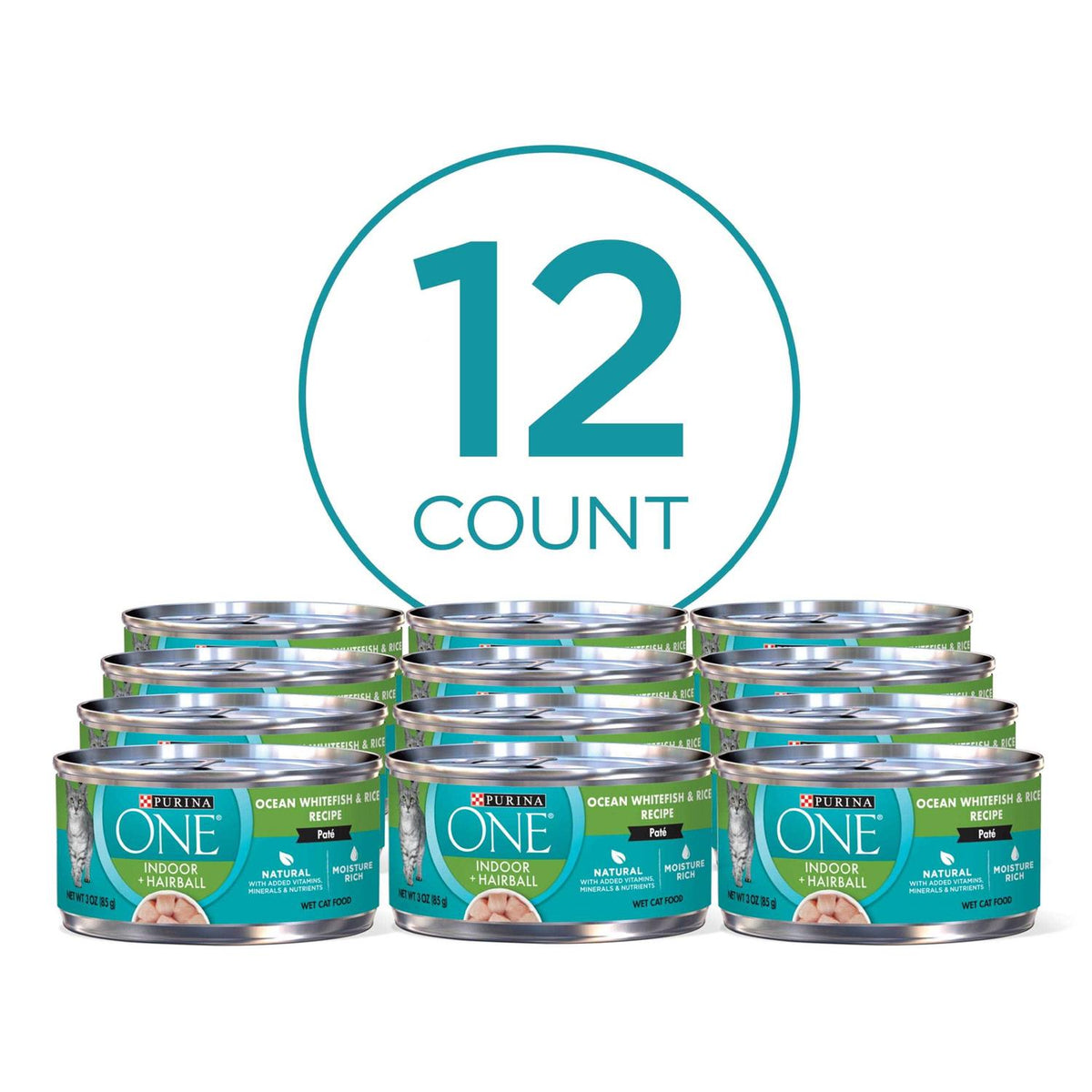 High Protein Ocean Whitefish & Rice Wet Cat Food N203