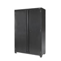 48-inch Black Metal Garage Storage Cabinet Y6426