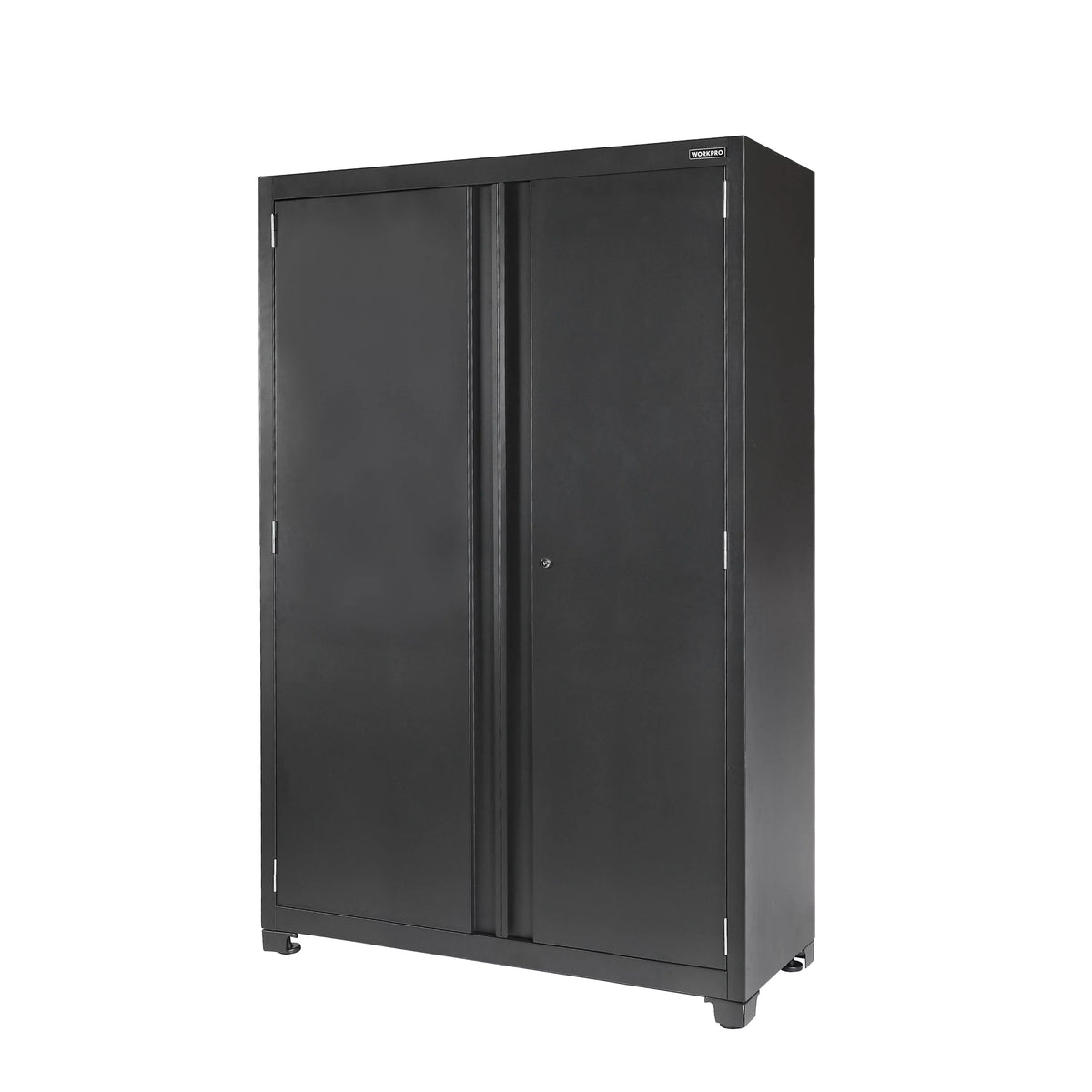 48-inch Black Metal Garage Storage Cabinet Y6426
