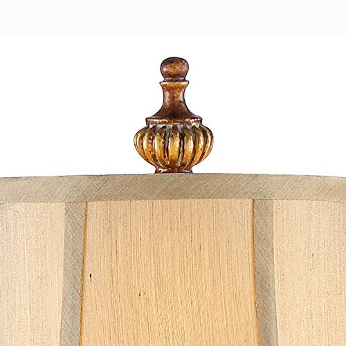 Set of 2 Gold Candlestick Table Lamps Z6094