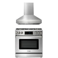36 Gas Range and Range Hood M386