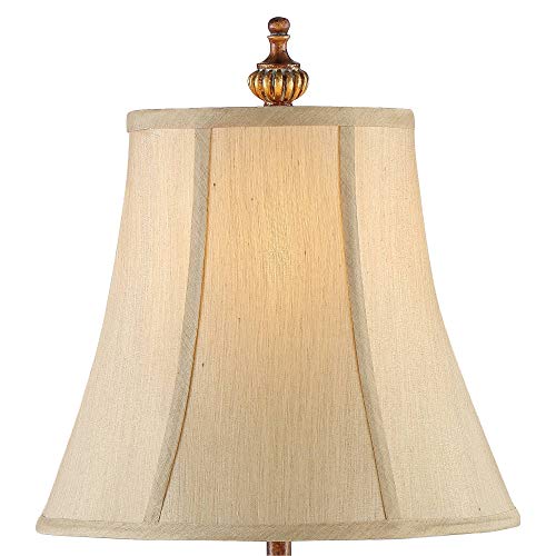 Set of 2 Gold Candlestick Table Lamps Z6094
