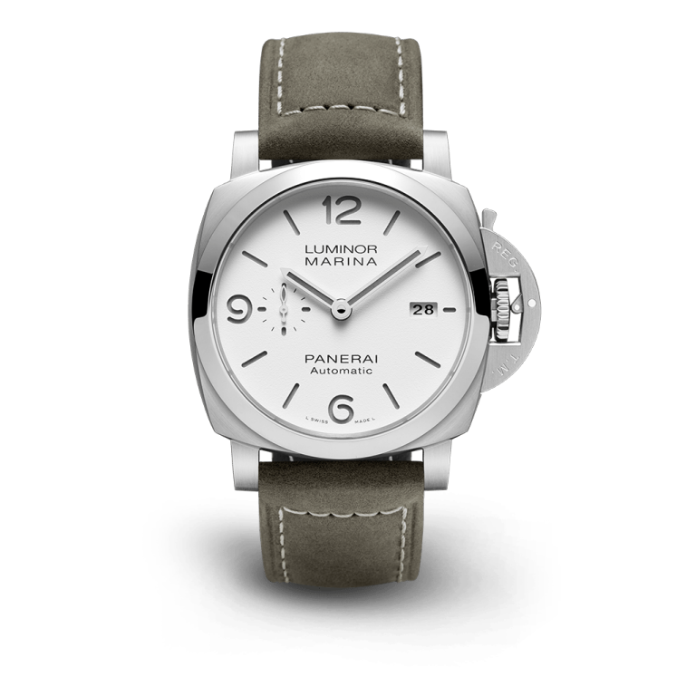 White 44mm Watch V470