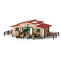 Farm Life Stable with Horses and Accessories Figurine S4305